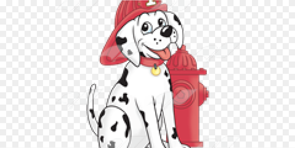 Clipart Freeuse Dalmatian Clipart Dalmatian Fire Dog Clipart, Baby, Person, Hydrant, Face Free Png Download