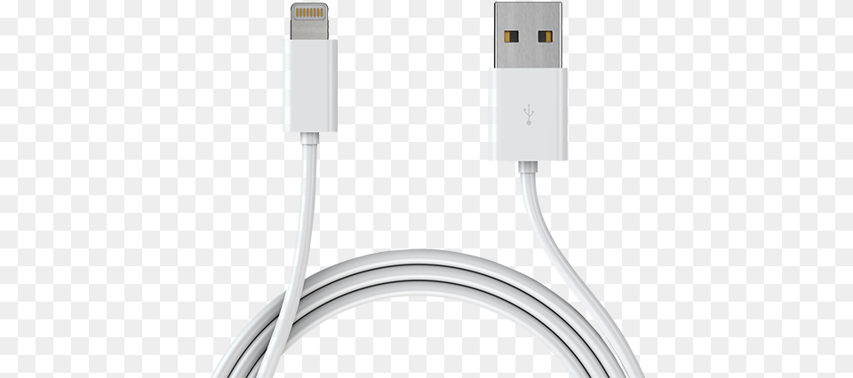 Clipart Freeuse Usb To Lightning Cable Ft Micro Usb Cable White Free Png Download