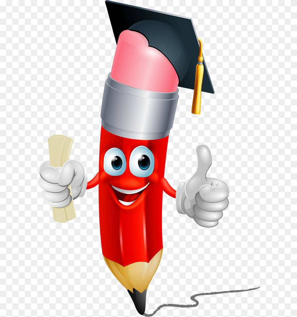 Clipart Freeuse Stock Clipart Crayons Pencil Graduation Clipart, People, Person, Dynamite, Weapon Free Png Download