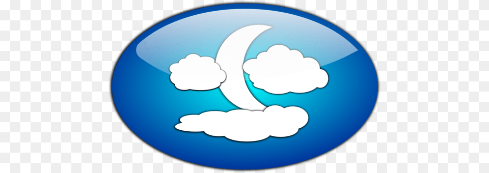 Clipart Freeuse Stock Cloud Presentation Art Clouds Moon And Night Clip Art, Astronomy, Nature, Outdoors, Outer Space Free Transparent Png