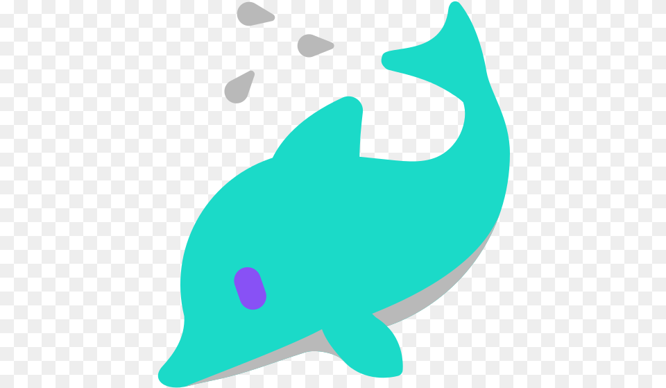 Clipart Freeuse U F C Dolphin Icon Madewithkwippe Emojis De Delfin, Animal, Sea Life, Mammal, Baby Free Png