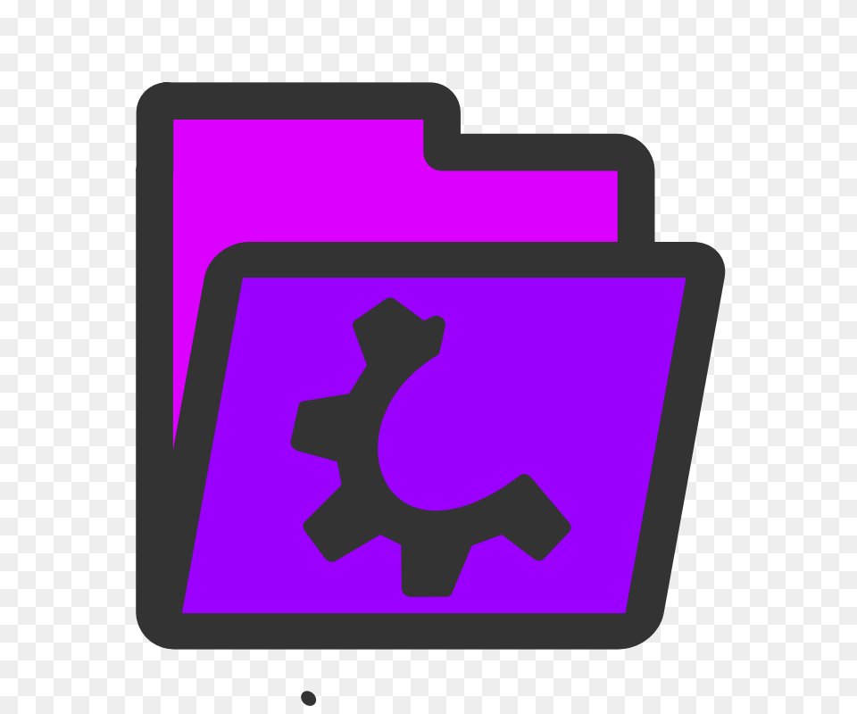 Clipart Ftfolder Violet Anonymous, Machine, Gear Png Image