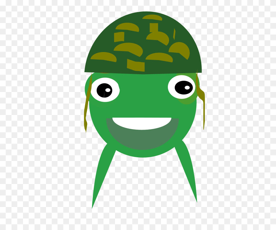 Clipart Funny Soldier Mohamed Elsayed, Green, Alien, Baby, Person Png
