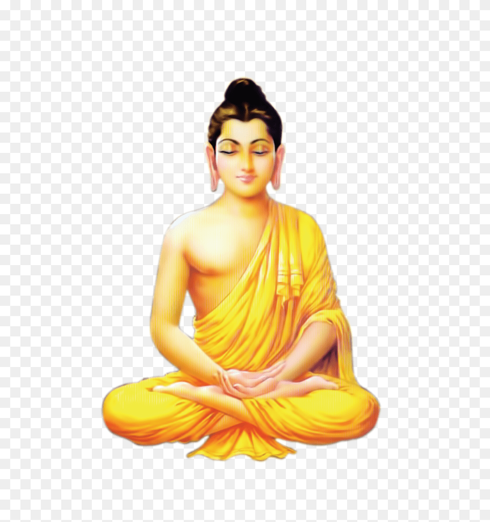 Clipart Gautam Buddha Buddha Purnima 2020 Wishes, Adult, Art, Female, Person Free Png Download