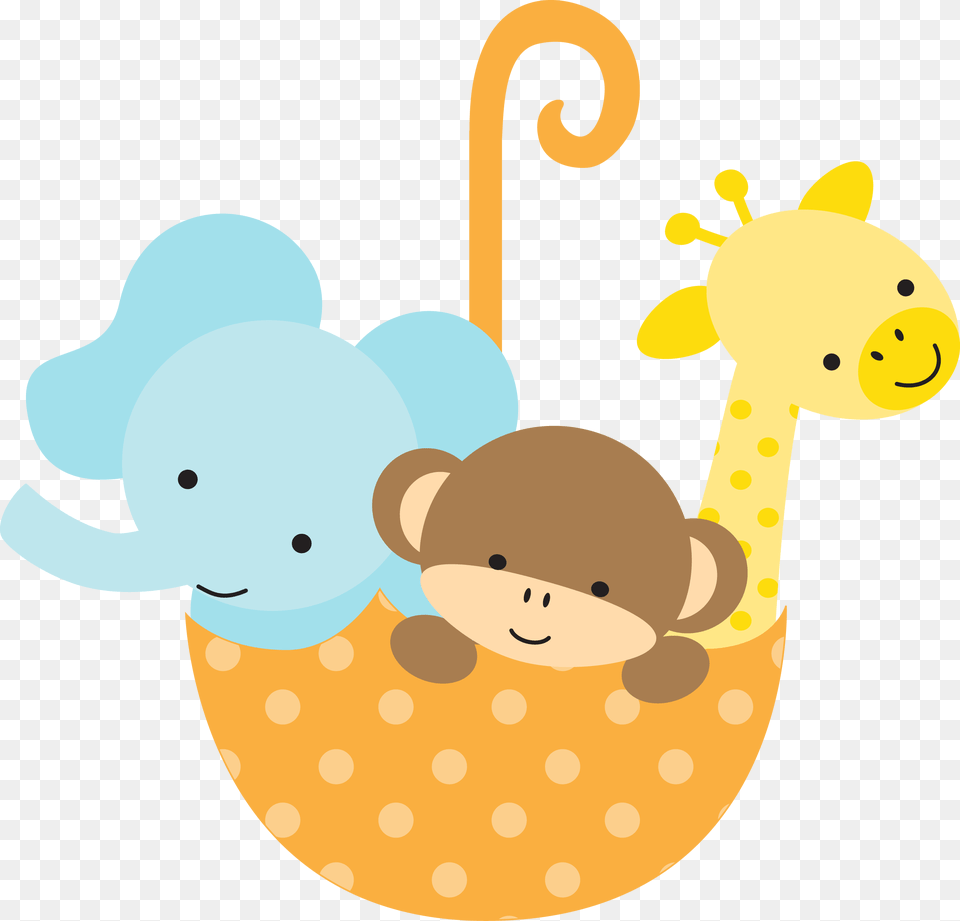 Clipart Giraffe Baby Shower Background Baby Shower Clipart, Cream, Dessert, Food, Ice Cream Free Transparent Png