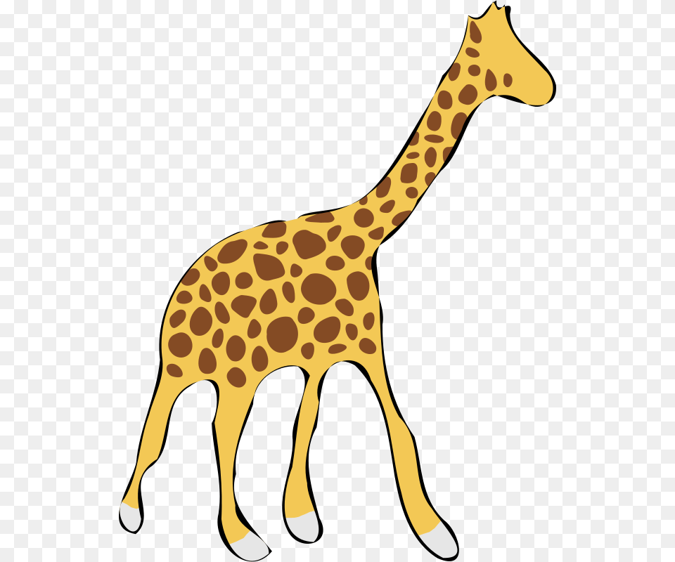 Clipart Giraffe Laobc, Animal, Mammal, Wildlife, Panther Free Png Download