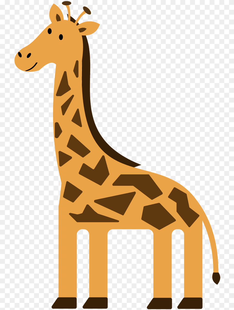 Clipart Giraffe Simple Clip Art, Animal, Mammal, Wildlife, Kangaroo Png Image