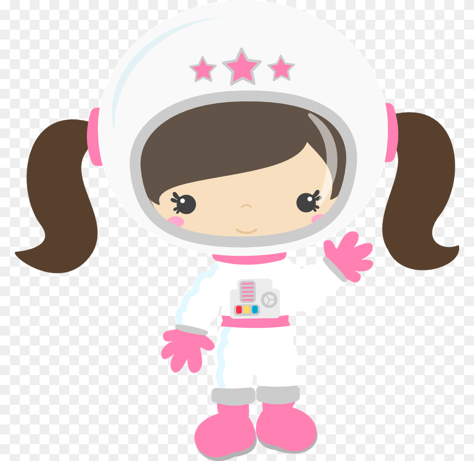 Clipart Girl Astronaut Girl Astronaut Clipart, Baby, Person, Toy, Photography Free Png