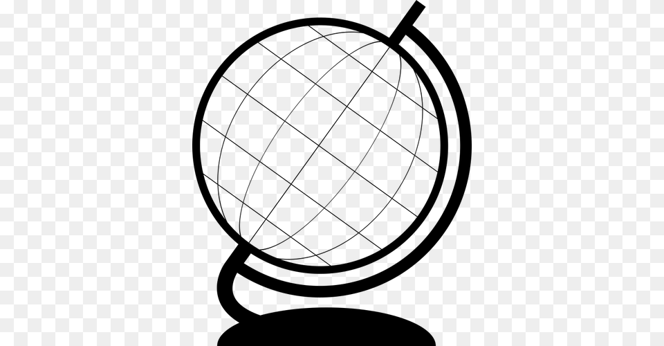 Clipart Globe Black And White Globe Clip Art, Gray Free Transparent Png