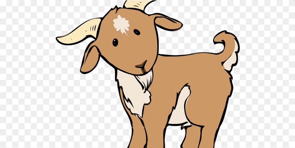 Clipart Goat, Livestock, Animal, Baby, Person Png Image