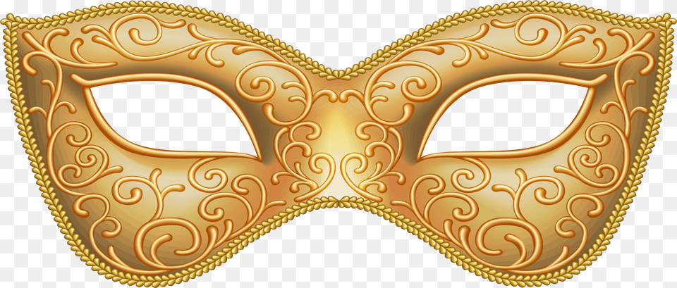 Clipart Gold Masquerade Mask Background Masquerade, Art, Floral Design, Graphics, Green Free Png