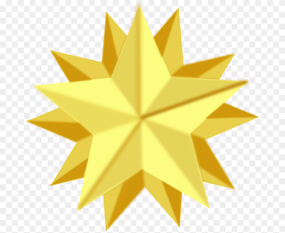 Clipart Golden Star Pauthonic, Gold, Leaf, Plant, Star Symbol Png