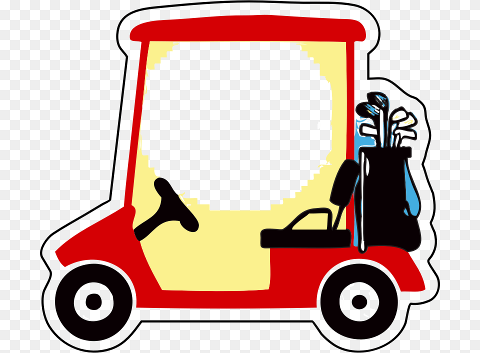 Clipart Golf Cart, Golf Cart, Sport, Transportation, Vehicle Png Image