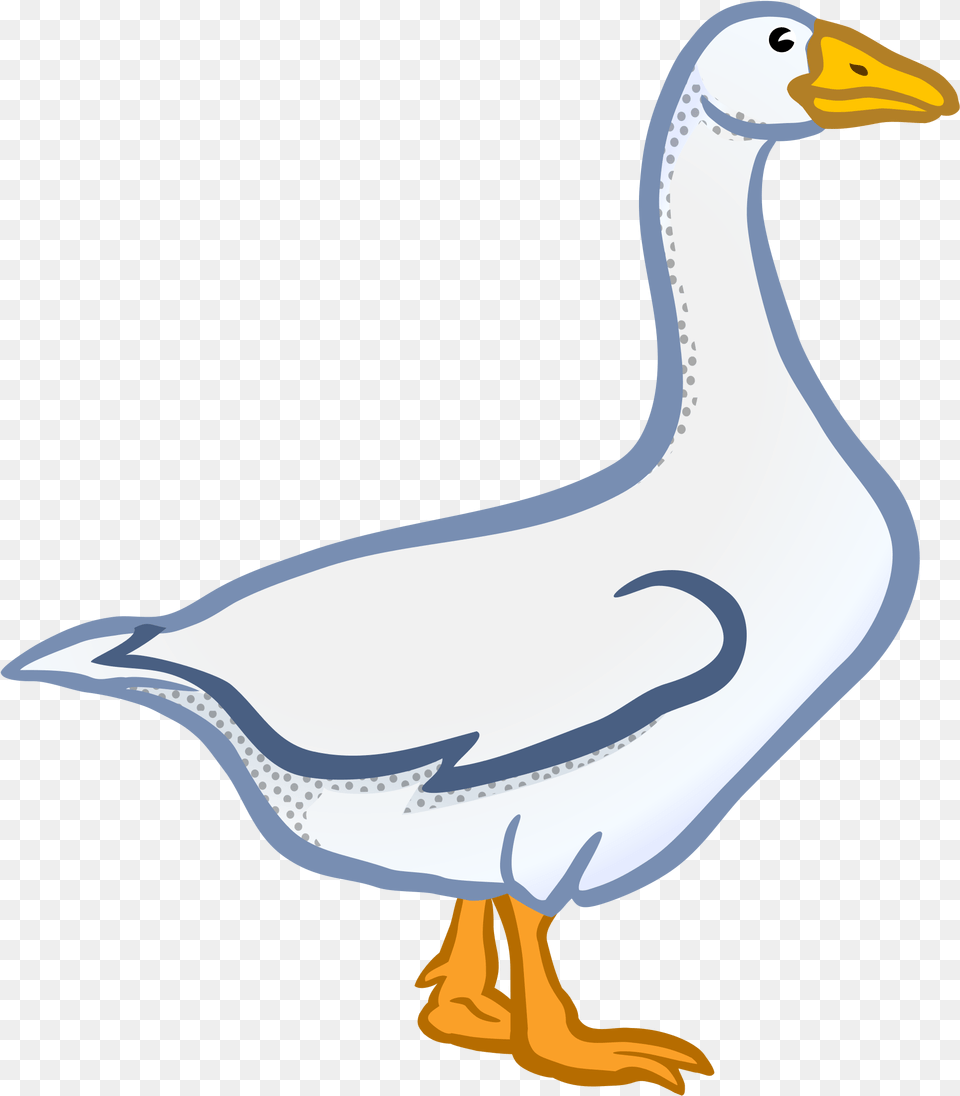 Clipart Goose Coloured Image Goose Clip Art, Animal, Bird, Waterfowl, Fish Free Png