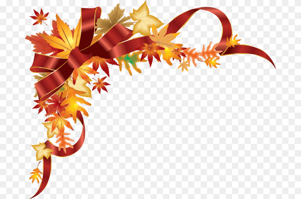 Clipart Gratuit Vendanges Transparent Thanksgiving Border, Leaf, Plant, Accessories Free Png