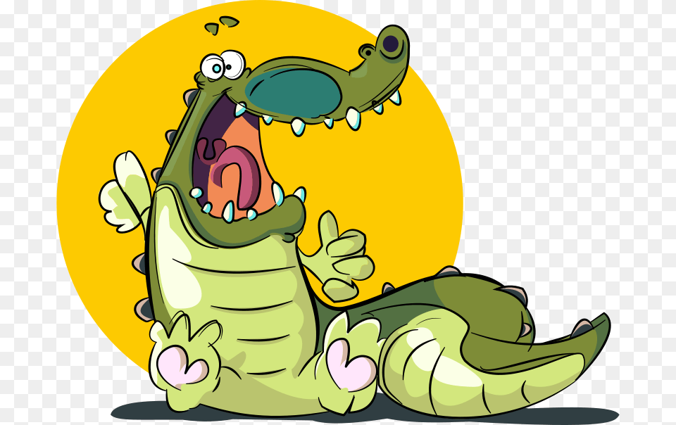 Clipart Great Smile Crocodile Przylga, Cartoon Free Png Download