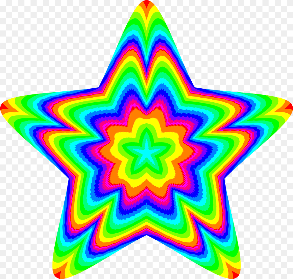 Clipart Groovy Geometry Nativity Star Cartoon Pgsharp Logo, Pattern, Symbol, Light, Star Symbol Free Transparent Png