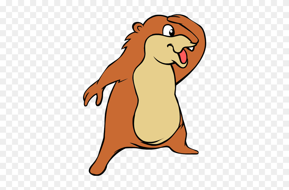 Clipart Groundhog Day Dancing Groungdhog, Cartoon, Animal, Bear, Mammal Free Png Download