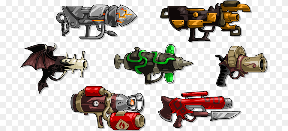 Clipart Gun Flamethrower Gun, Firearm, Handgun, Weapon Free Transparent Png