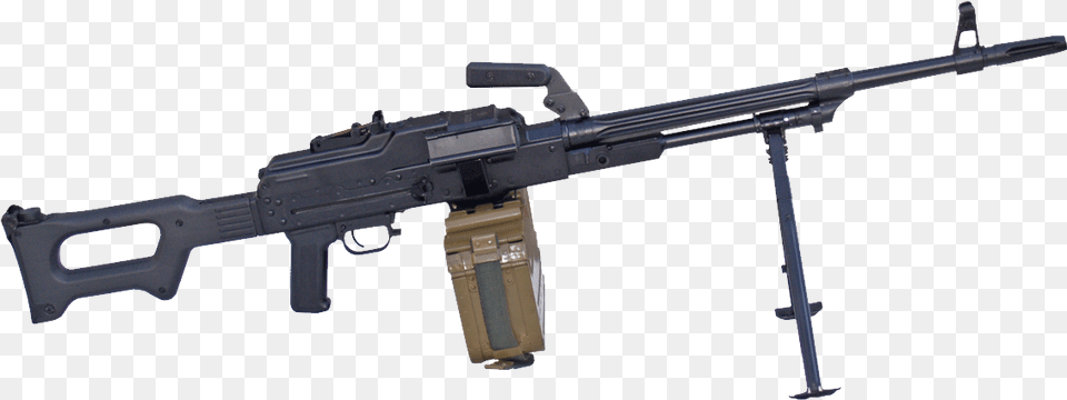 Clipart Gun Background Russian Pkm Machine Gun, Firearm, Machine Gun, Rifle, Weapon Free Transparent Png