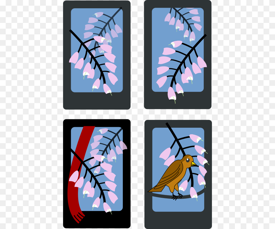 Clipart Hanafuda Fuji, Leaf, Plant, Animal, Art Png