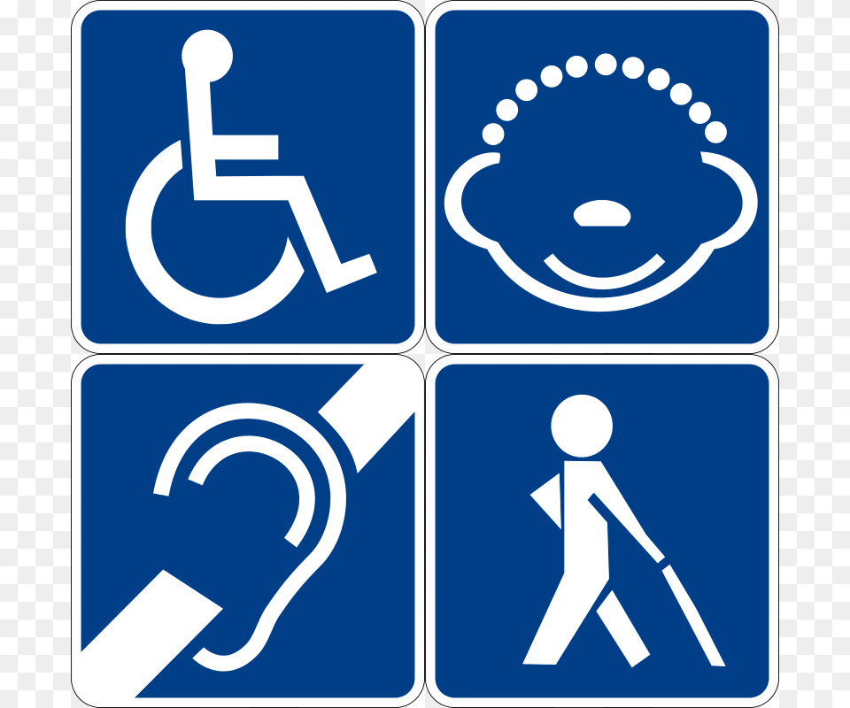 Clipart Handicapped Accessible Sing, Sign, Symbol Free Png Download