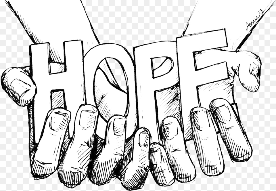 Clipart Hands God Easy Drawing Of Hope, Art, Body Part, Person, Hand Free Png