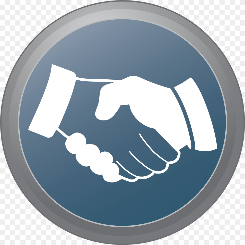 Clipart Hands Logo Picture Shake Hands In Circle, Body Part, Hand, Person, Handshake Free Png Download