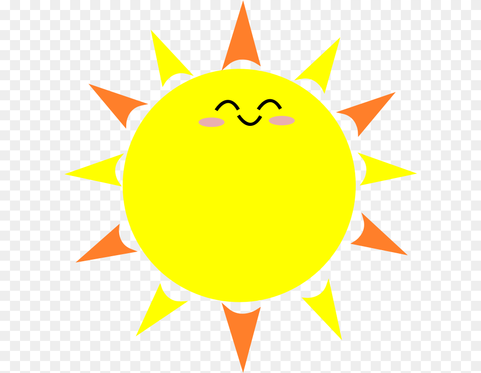 Clipart Happy Sun, Nature, Outdoors, Sky Free Png Download