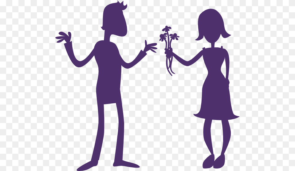 Clipart Healthy And Unhealthy Relationships, Silhouette, Person, Child, Female Png