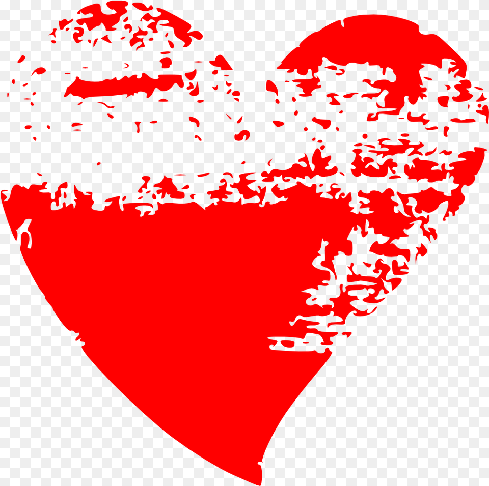 Clipart Heart Brush Stroke Picture Transparent Love Vector, Person, Face, Guitar, Head Png Image