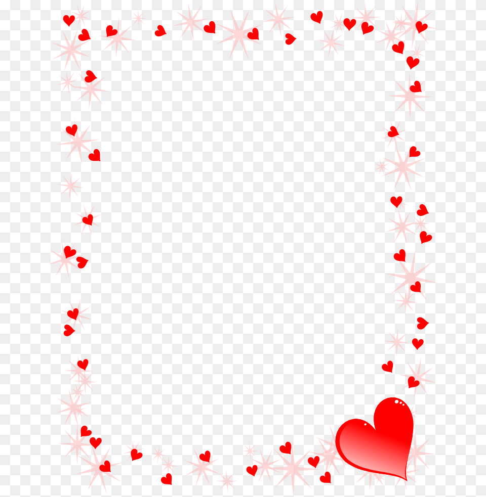 Clipart Hearts Borders Heart Clipart Border Png Image