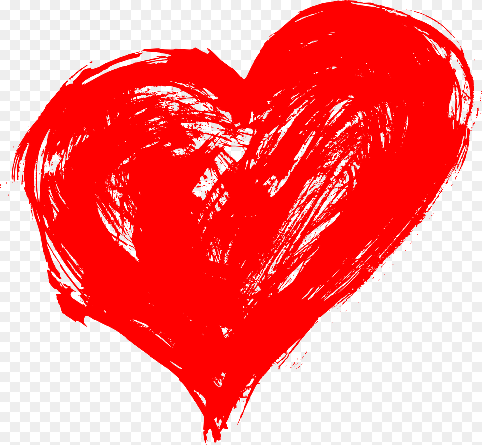 Clipart Hearts Crayon Hand Drawn Heart, Food, Ketchup Free Transparent Png
