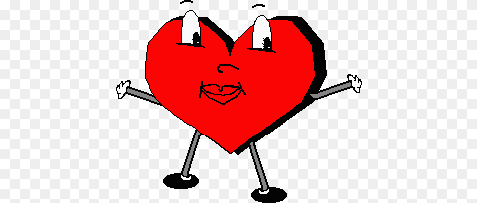 Clipart Hearts Dance Dancing Heart Animated Gif, Person, Face, Head Free Png