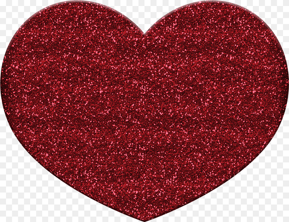 Clipart Hearts Love Heart, Glitter Free Png Download