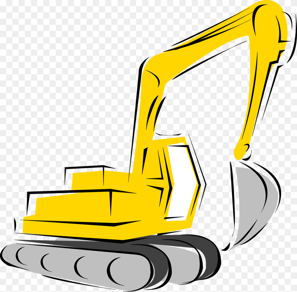 Clipart Heavy Equipment, Machine, Bulldozer Free Transparent Png