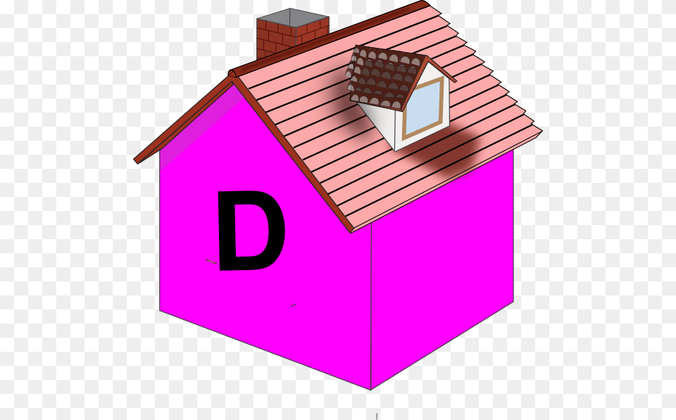 Clipart Home Brick House Clipart Home Brick House Transparent, Mailbox, Dog House, Architecture, Building Free Png Download