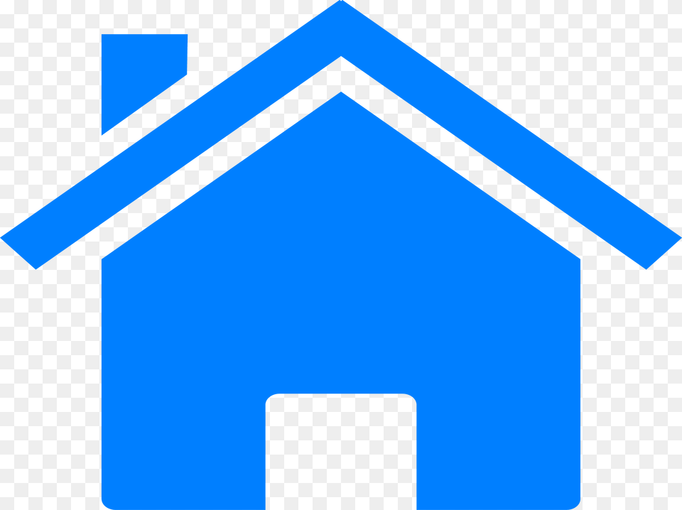 Clipart Home Home Address Small Blue House Logo, Dog House Free Png Download