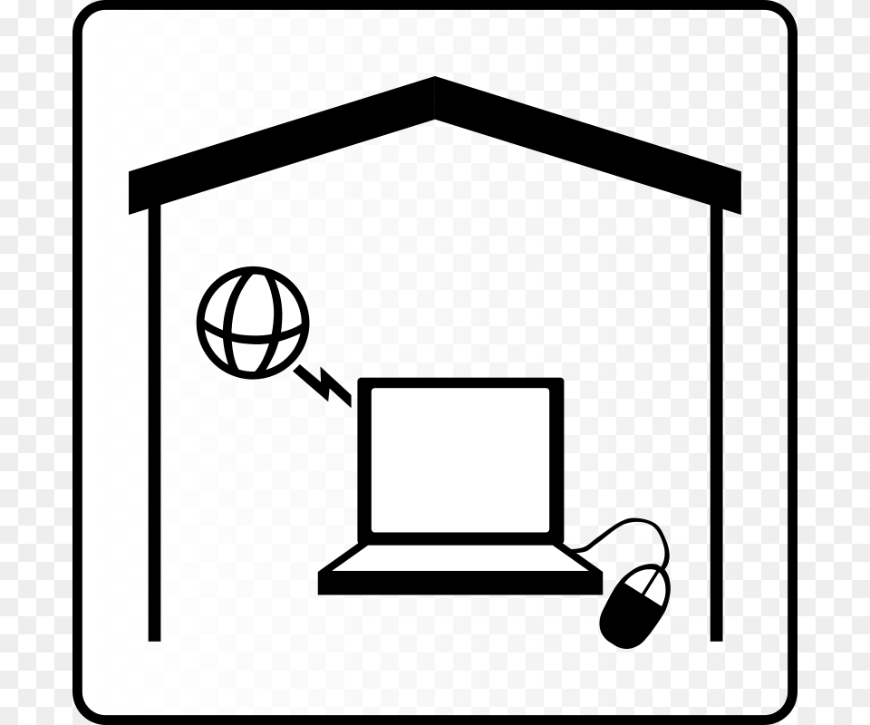 Clipart Hotel Icon Has Internet In Room Gerald G, Crib, Furniture, Infant Bed, Sphere Png