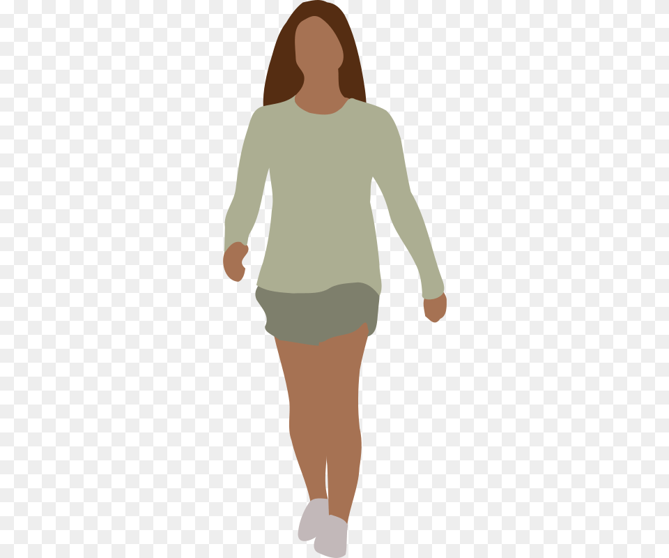 Clipart Human, Clothing, Long Sleeve, Person, Shorts Free Transparent Png