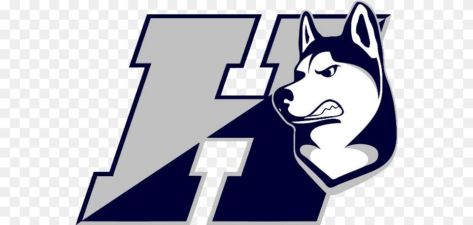 Clipart Husky Dog Heritage High School Nc Logo, Animal, Mammal, Pet, Canine Png
