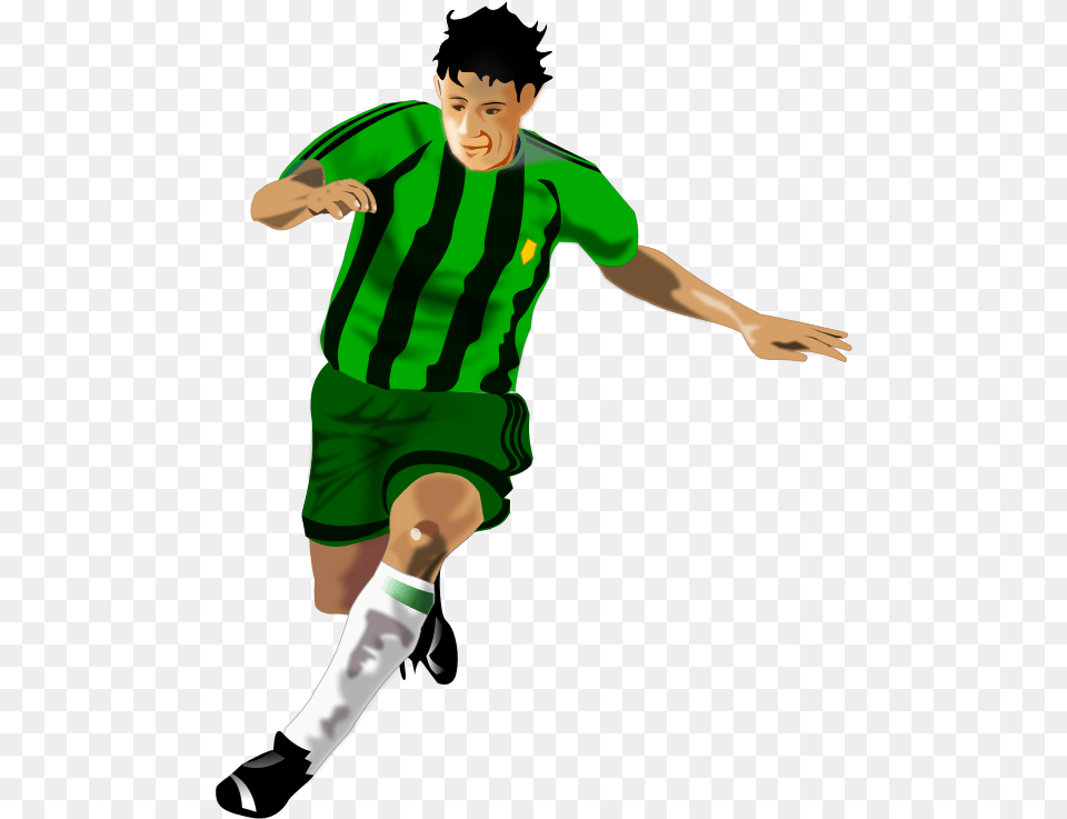Clipart I2clipart Royalty Public Domain Clipart Footballer Clipart, Clothing, Shorts, Boy, Child Free Png Download