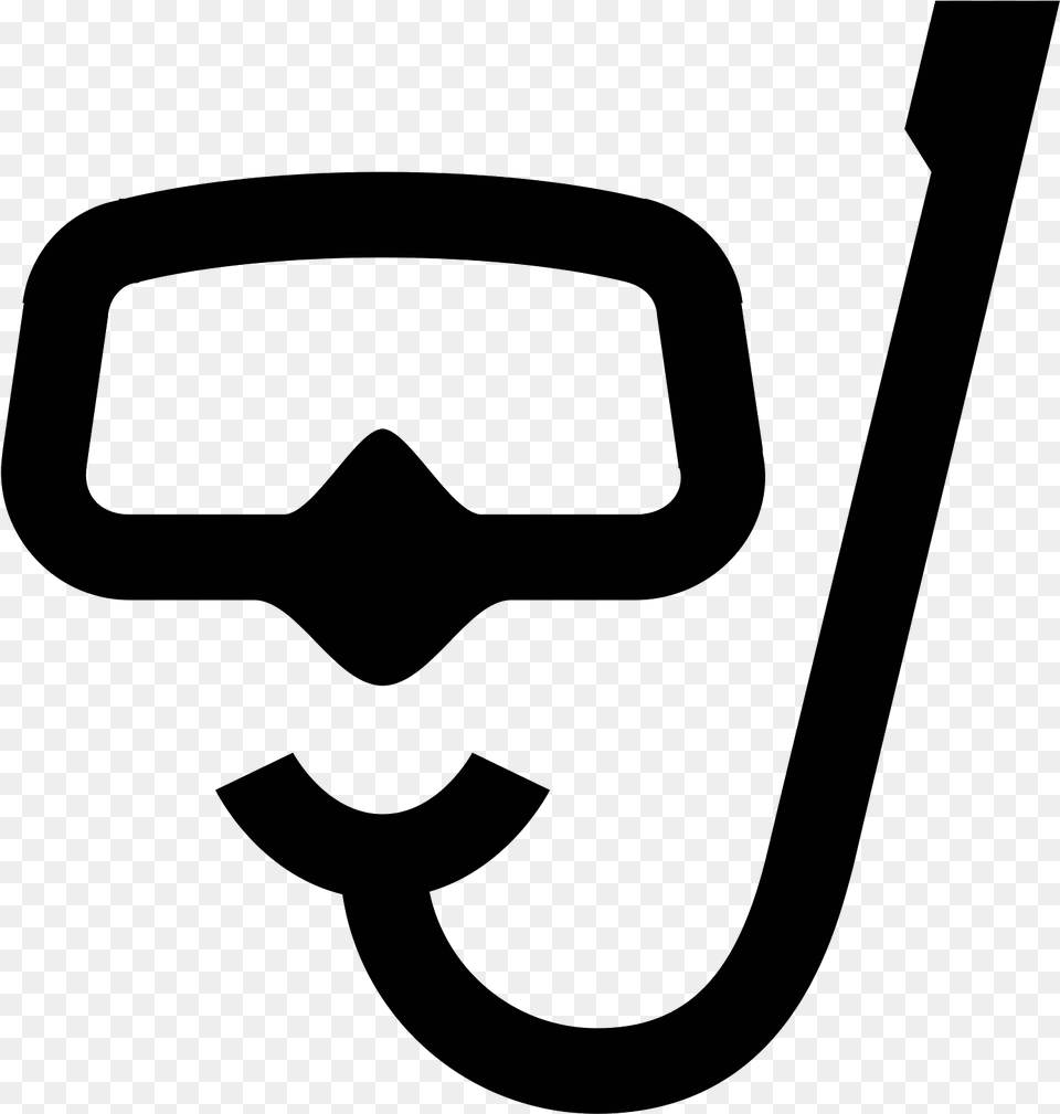 Clipart Icon Free Download Vector Its A Snorkel Icon, Gray Png Image