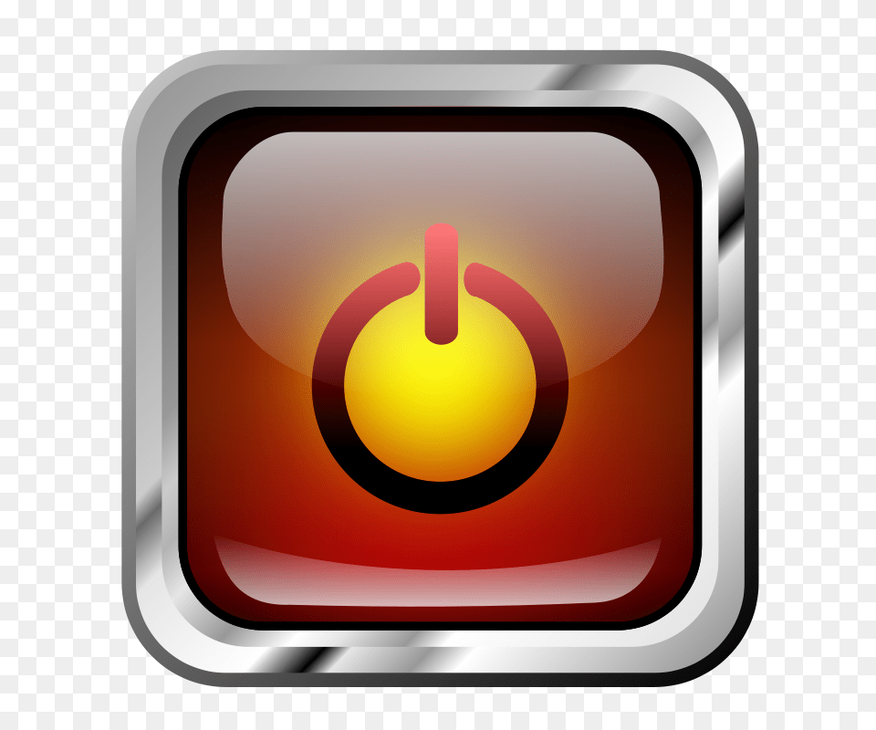 Clipart Icon Red Multimedia Power Roshellin Free Png Download