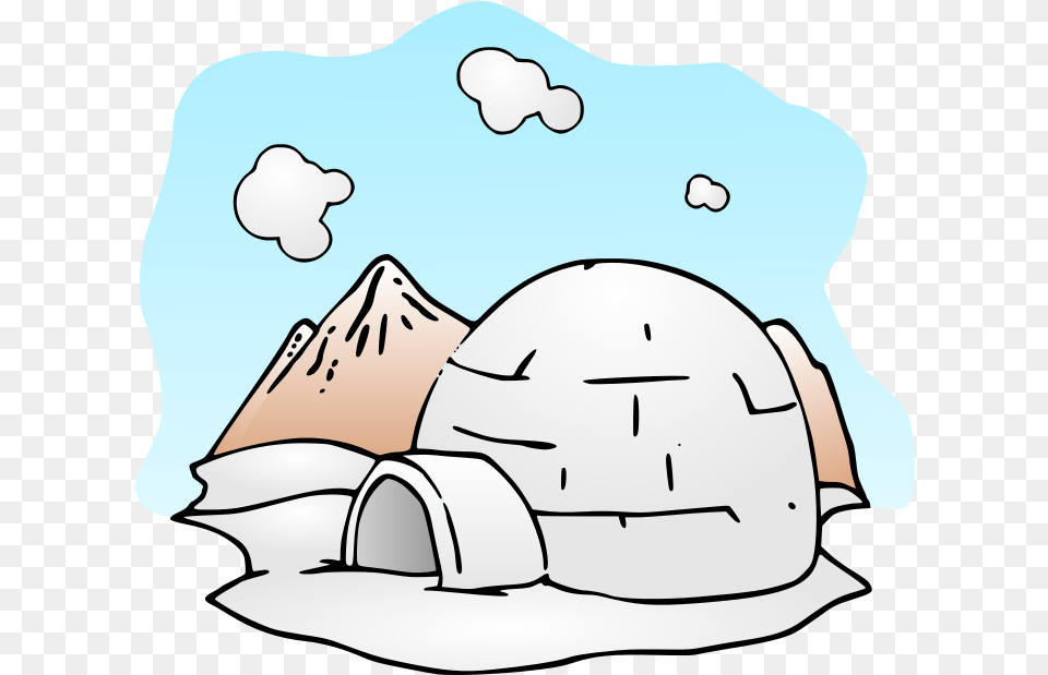 Clipart Igloo Igloo Clipart, Nature, Outdoors, Snow, Head Png