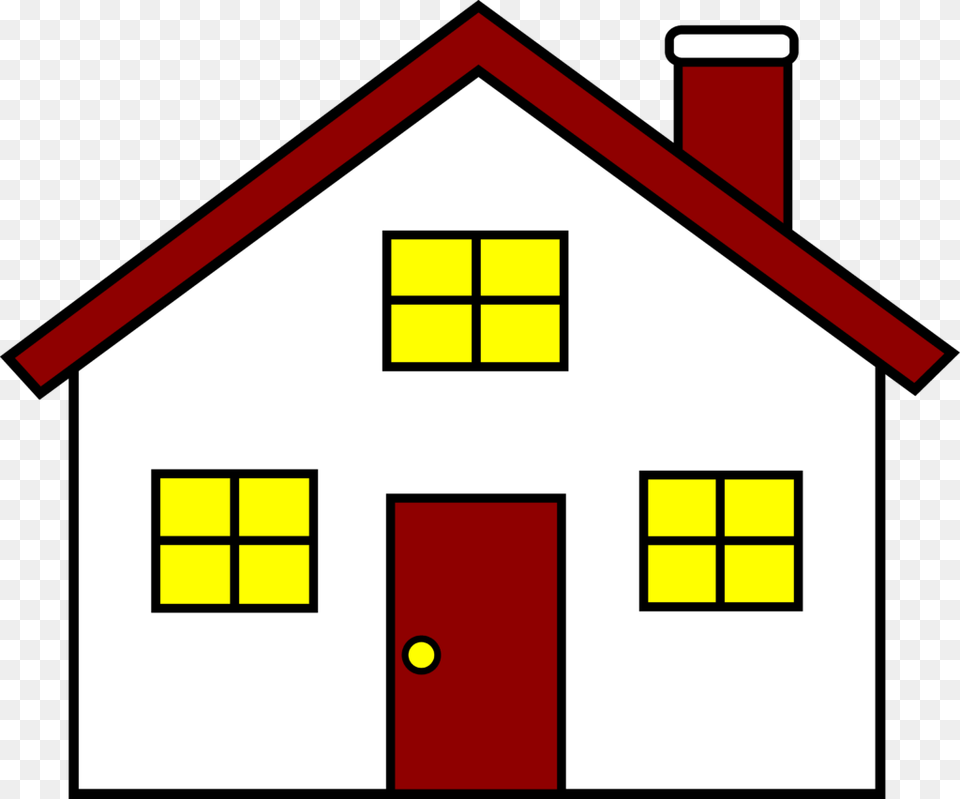 Clipart Of A House Winging, Outdoors, Nature, Architecture, Housing Png Image