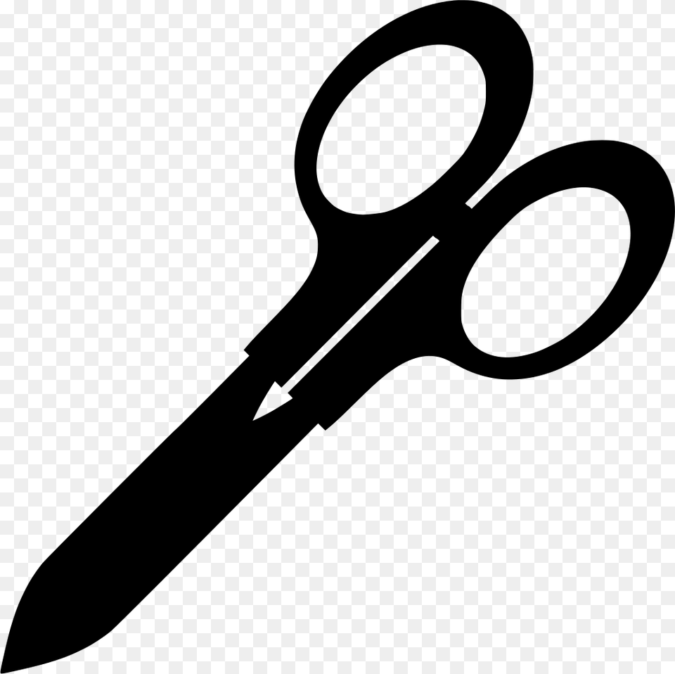 Clipart Of A Scissors, Gray Png Image