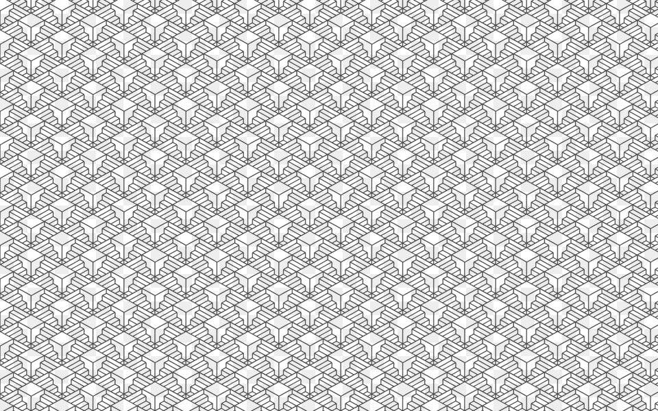 Clipart Infinite Stairs To Nowhere Seamless Pattern Monochrome, Texture Free Transparent Png