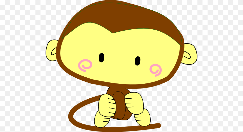 Clipart Info Cute Monkey, Plush, Toy Png Image