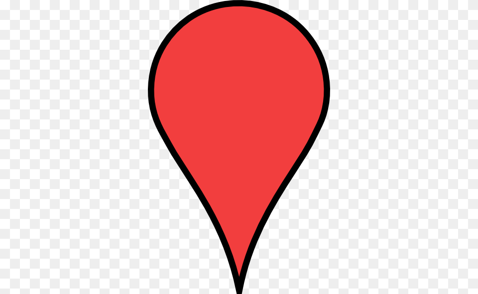 Clipart Info Google Maps Icon Red, Balloon, Heart, Ammunition, Grenade Free Png Download